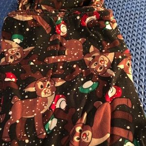 OS Lularoe Christmas leggings